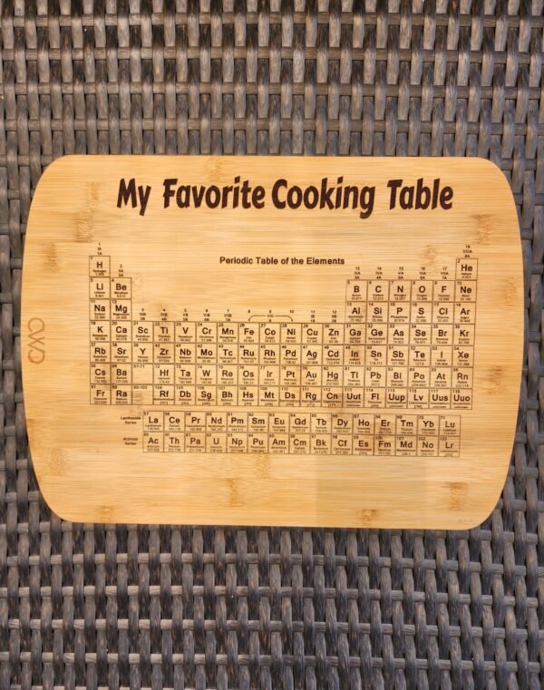 Periodic Table Cutting Board