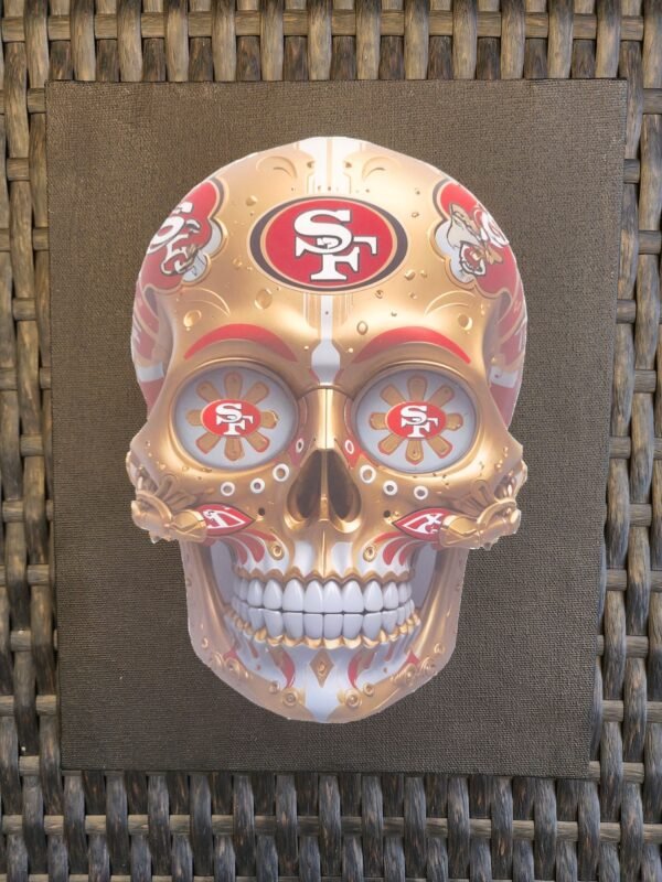 49er Decorative Skull Image